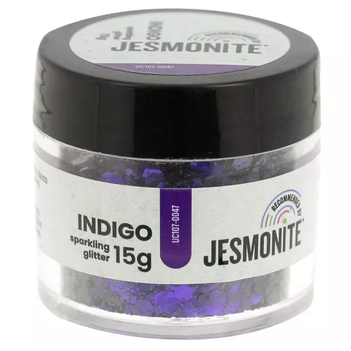 Purpurina en botella - Jesmonite - Indigo x15g