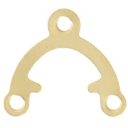 1 pletina Entrepieza 9,5x8,5 mm Dorado x20|raw }}