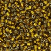 Miyuki Delica 11/0 DB1681 - Silver Lined Glazed Dark Saffron x8g