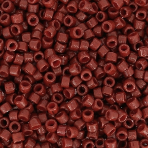 Miyuki Delica 11/0 DB2120 - Duracoat Opaque Maroon x8g