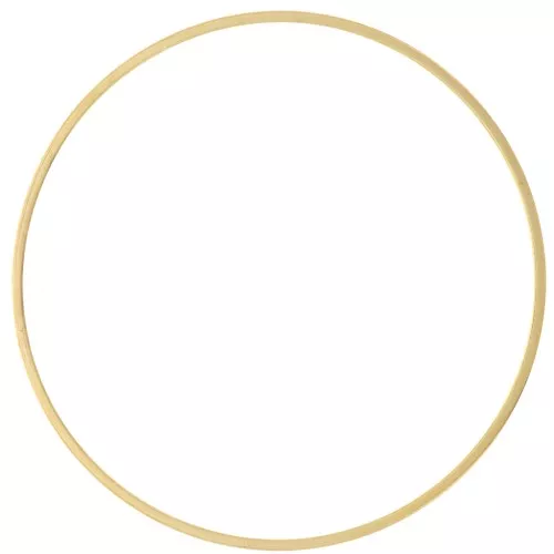 Anillo redondo para tejer y montar 42 mm - Dorado x1