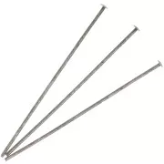 Clavos cabeza plana 40x0,7 mm - Fabricación europea - Plateado envejecido x25