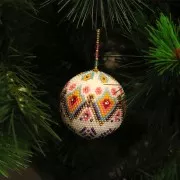 Bola de poliestireno 50 mm Blanca x1