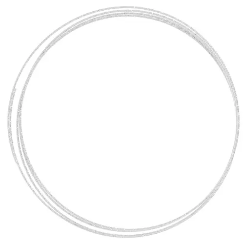 Hilo semiduro - recocido - diamante redondo 0,8 mm - Plata 925 x1m