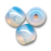 Cuentas redondas 3 mm White Opal x50|raw }}