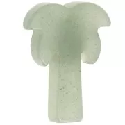 Colgante palmera 28x22 mm gema - Aventurina x1