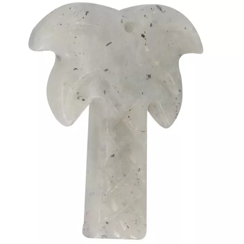 Colgante palmera 28x22 mm gema - Labradorita x1