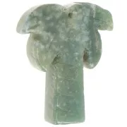 Colgante palmera 28x22 mm gema - Agata india x1