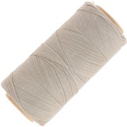 Bobina de hilo encerado Linhasita para micro macramé 0,35 mm - Greige (04) x448m|raw }}