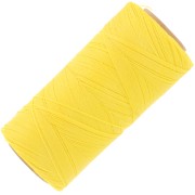 Bobina de hilo encerado Linhasita para micro macramé 0,35 mm - Amarillo (37) x448m