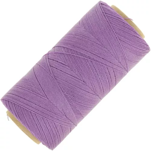 Bobina de hilo encerado Linhasita para micro macramé 0,35 mm - Lila (69) x448m