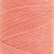Bobina de hilo encerado Linhasita para micro macramé 0,75 mm - Coral (640) x228m
