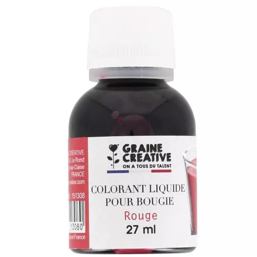 Tinte líquido para velas - Rojo x27ml