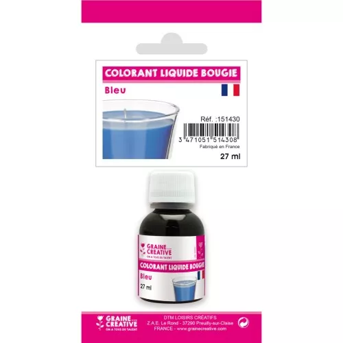 Colorante líquido para vela Azul x27ml