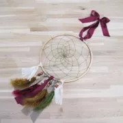 Círculo de bambú 20 cm Natural x1