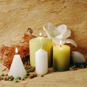 Cera para vela vegetal natural x400g