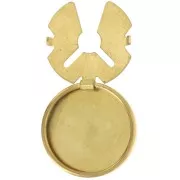 Tapas de botón personalizables para gemelos de 20 mm - Latón x1