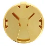 Cubrebotones para personalizar - 20mm - Dorado con oro fino x1
