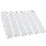 Cuñas para extender la masa polimérica - de 1 mm a 6 mm - Transparentes x12