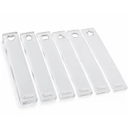 Cuñas para extender la masa polimérica - de 1 mm a 6 mm - Transparentes x12