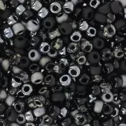 Mix de rocailles Miyuki 8/0 - Mysterious Darkness x8g