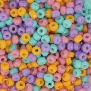 Mix de rocailles Miyuki 8/0 - Flower Field x8g