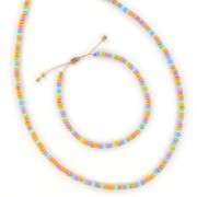 Miyuki Rocalla Mix 8/0 - Campo de flores x8g