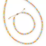 Miyuki Rocalla Mix 8/0 - Campo de flores x8g