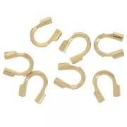 Protectores para cable de 0,56 mm - Dorado con oro fino x144
