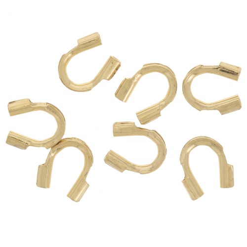 Protectores para cable de 0,56 mm - Dorado con oro fino x144