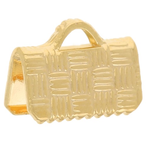 Tapones decorados 10 mm - Dorado x50