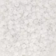 Rocalla Miyuki 11/0 402FR - Blanco AB Mate x8g