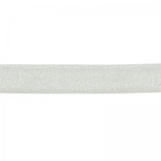 Cordón cuero reconstituido plano doble 3 mm plateado satinado x1m|raw }}