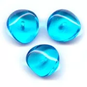 Pagodas 4x9 mm Aquamarine x20