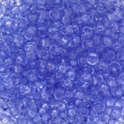 Cuentas de Rocalla Preciosa 8/0 - 3 mm - Solgel - Azul 2, cristal teñido x20 g