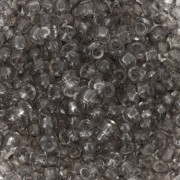 Cuentas de Rocalla Preciosa 8/0 - 3 mm - Solgel - Cristal teñido gris 2 x 20 g