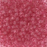 Cuentas de Rocalla Preciosa 8/0 - 3 mm - Solgel - Cristal teñido de rojo 2 x 20 g