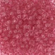 Cuentas de Rocalla Preciosa 8/0 - 3 mm - Solgel - Cristal teñido de rojo 2 x 20 g