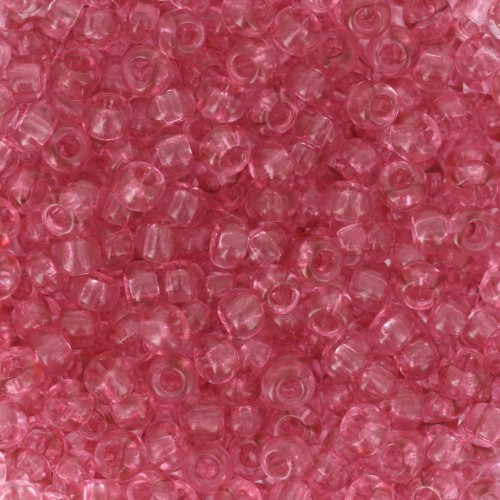 Cuentas de Rocalla Preciosa 8/0 - 3 mm - Solgel - Cristal teñido de rojo 2 x 20 g