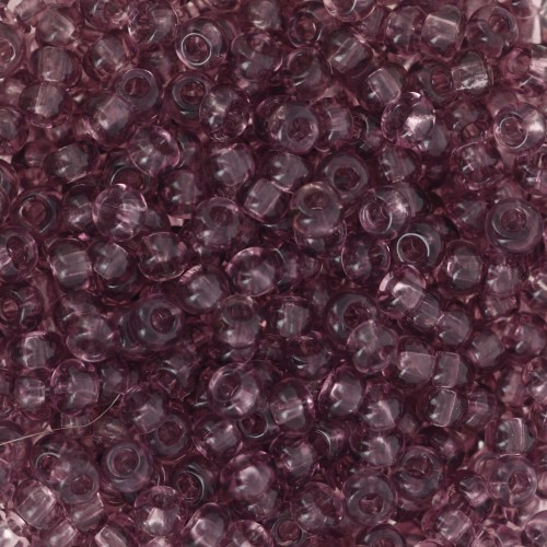 Cuentas de Rocalla Preciosa 8/0 - 3 mm - Amatista clara x 20 g