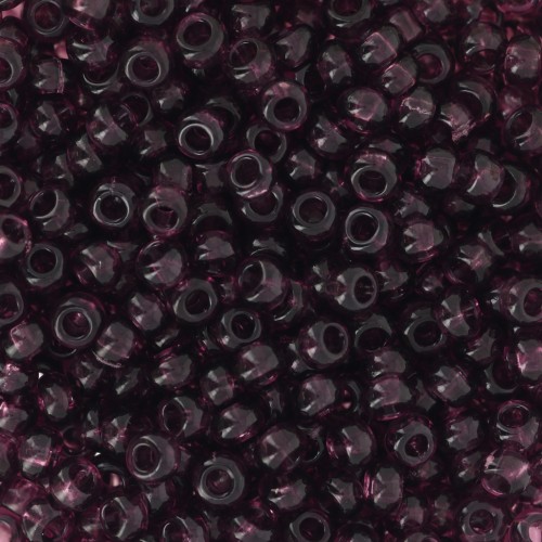 Cuentas de Rocalla Preciosa 8/0 - 3 mm - Amatista x20 g
