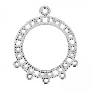 Separadores 5 anillas 30 mm plateado  x2|raw }}