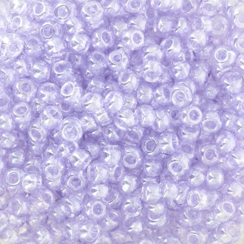 Cuentas Rocalla Preciosa 8/0 - 3 mm - Violeta transparente Sfinx x20 g