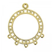 Separadores 5 anillas 30 mm dorado x2|raw }}