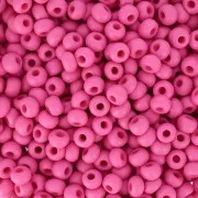 Cuentas de Rocalla Preciosa 8/0 - 3 mm - Permalux fucsia mate x 20 g