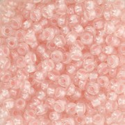 Preciosa Cuentas de rocalla 8/0 - 3 mm - Perla Forro Pastel - Rosa Sfinx x20g