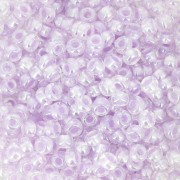 Cuentas de Rocalla Preciosa 8/0 - 3 mm - Pearl Pastel Lining - Violeta Sfinx x20 g