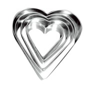 Set de mini sacabocados corazón  x5|raw }}