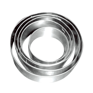 Set de mini sacabocados círculo x5