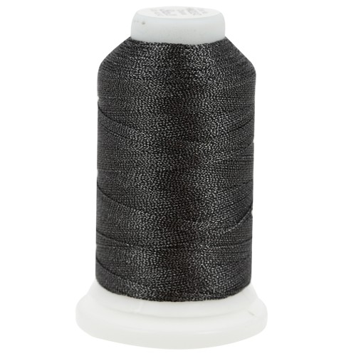 Liz hilo de poliéster metalizado talla 20 - Carbón n°342 x192m